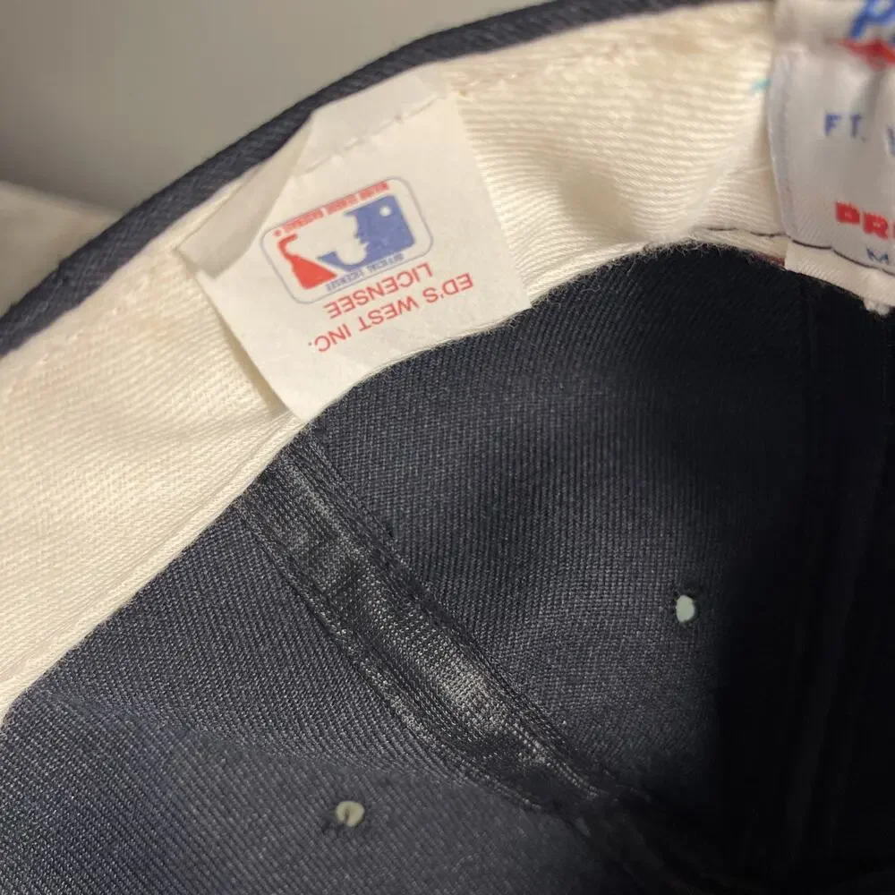 Vtg NWT 1990s Pro-Line New York Yankees Shadow Fitted 6 3/4 Hat Cap Rare